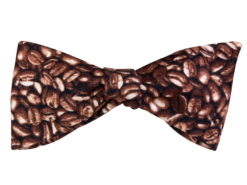 Barista Coffee Beans Bow Tie