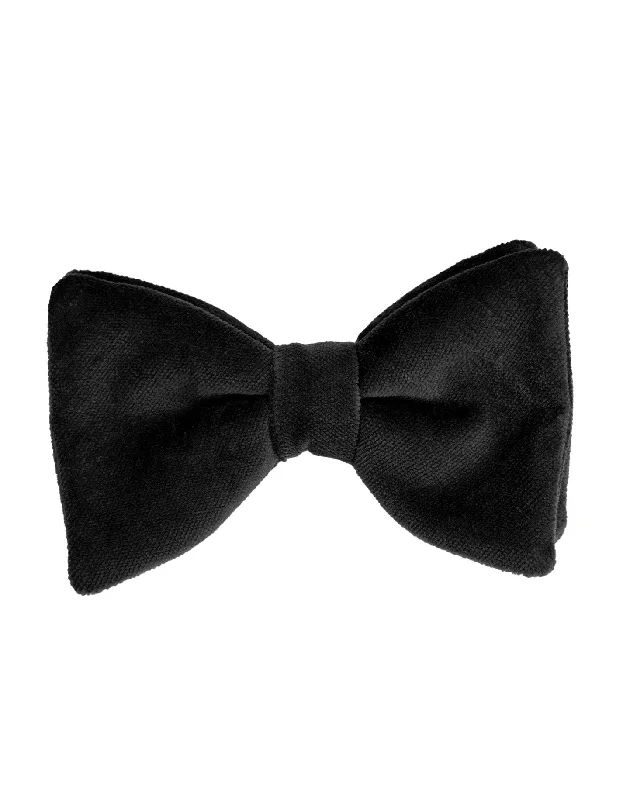 Black Velvet Bow Tie