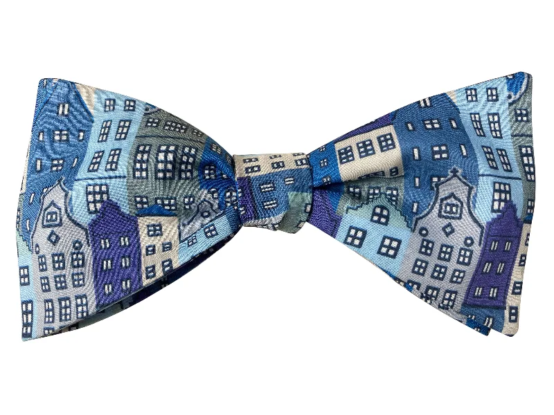 Blue Copenhagen Bow Tie