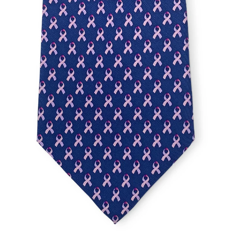 Care for a Cure: Tie - Navy