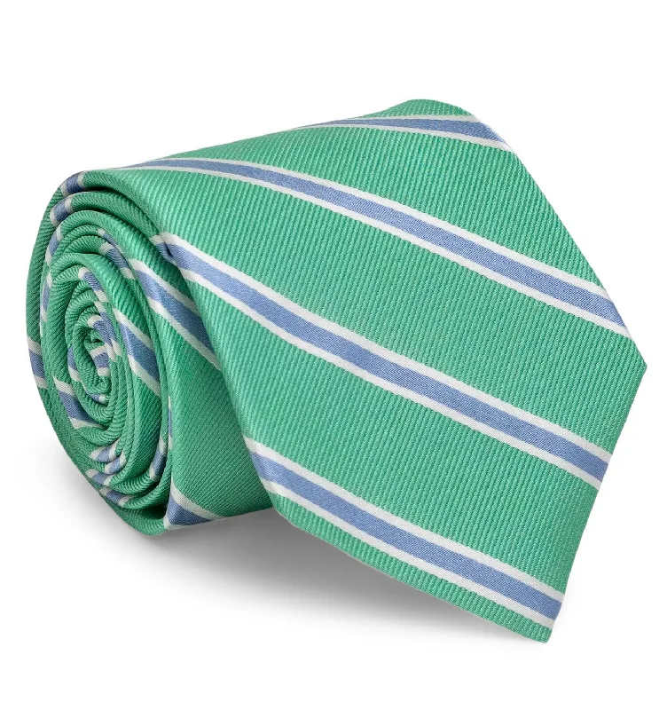 James: Tie - Mint/Blue