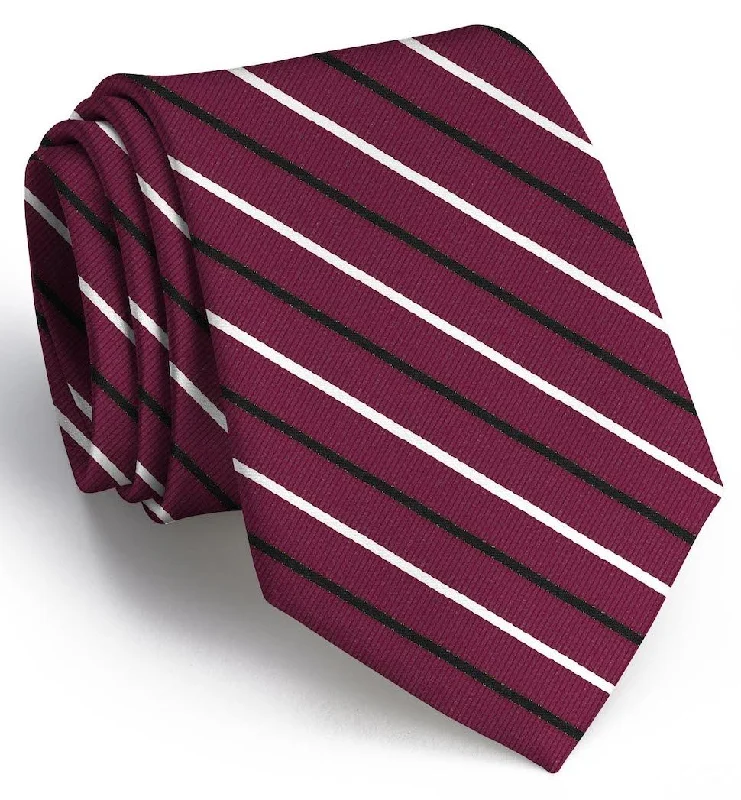 Lewis: Tie - Garnet/Black