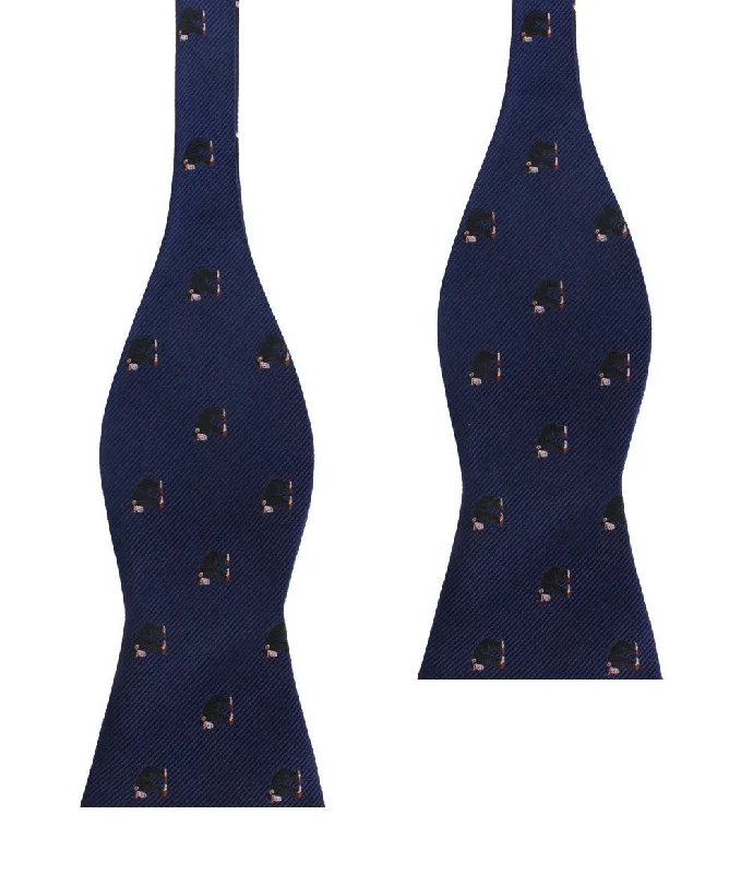 Chimpanzee Monkey Self Bow Tie