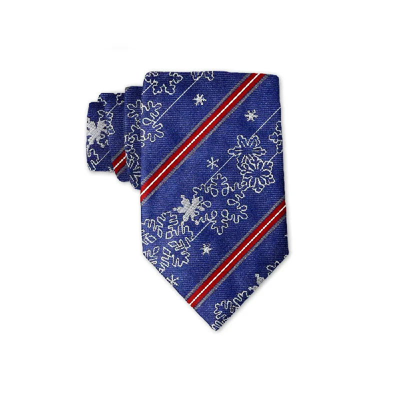 Falling Snow - Kids' Neckties