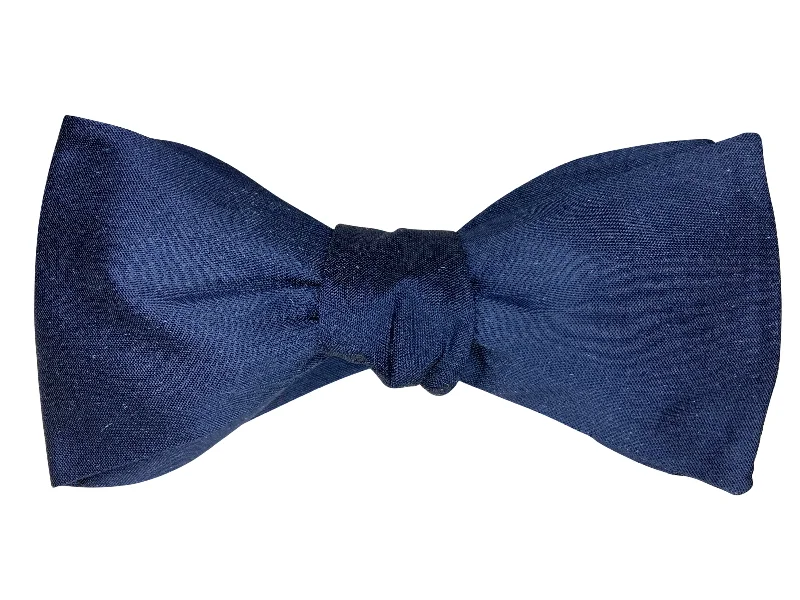 Ink Silk Bow Tie