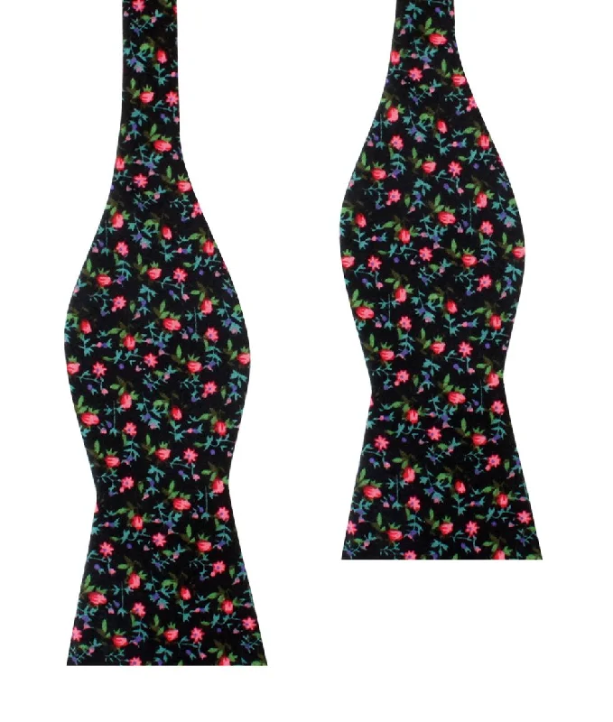 Kenrokuen Japanese Flower Self Bow Tie