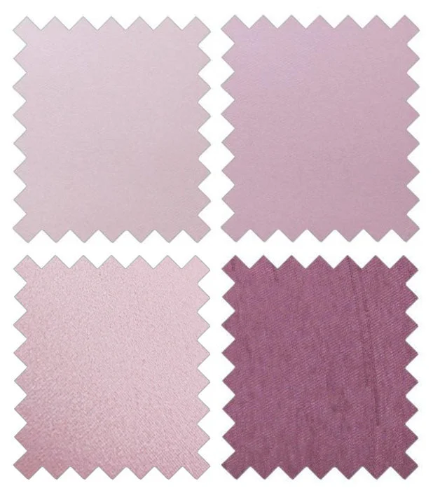 Mauve Wedding Tie Swatch Pack