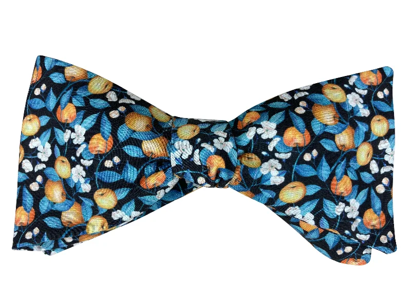 Orange Orchard Bow Tie