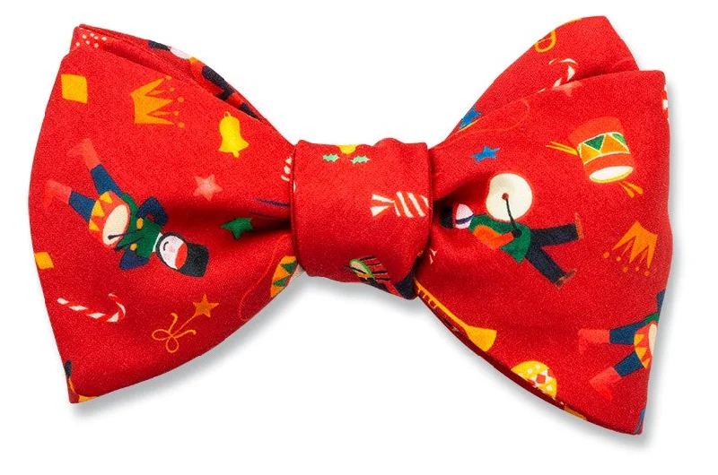 Red Tumbling Toys Liberty London Bow Tie - B5181