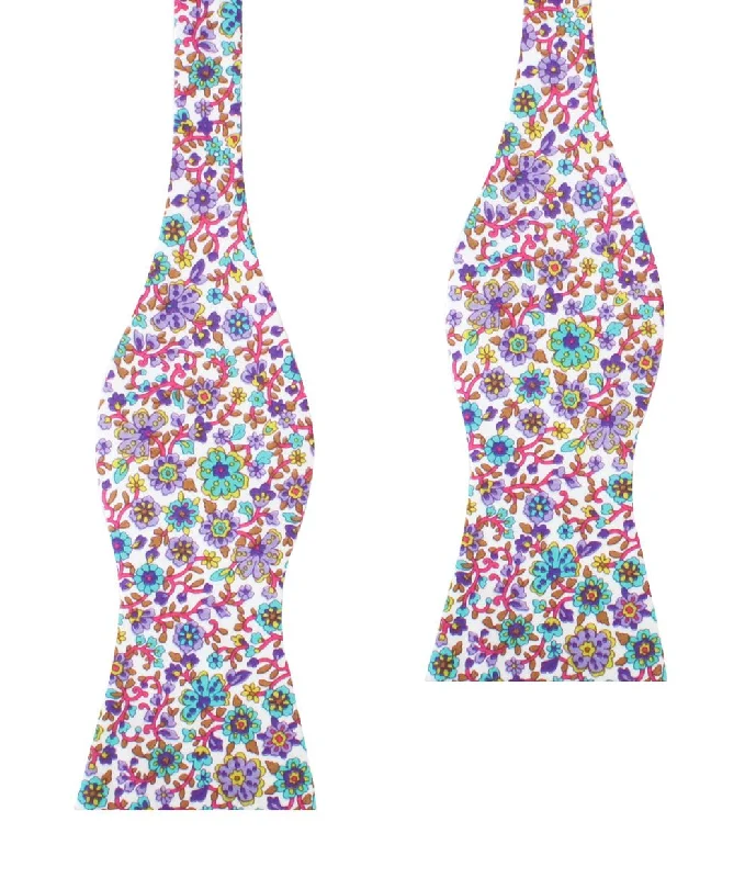 Sant Apollinare Floral Self Bow Tie