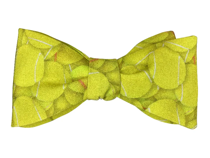 Tennis Balls Bow Tie