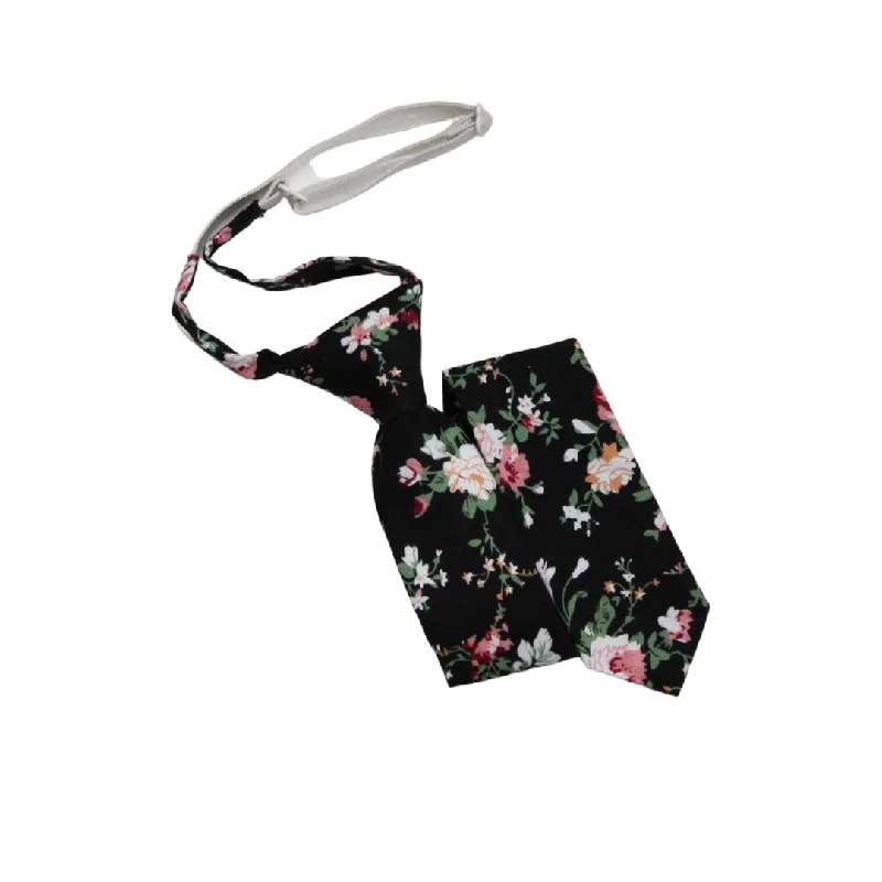 Tie Mood Boy's Floral Pre-Tied Ties