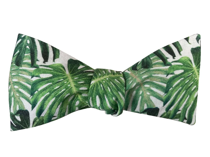 Tropical Ferns Bow Tie