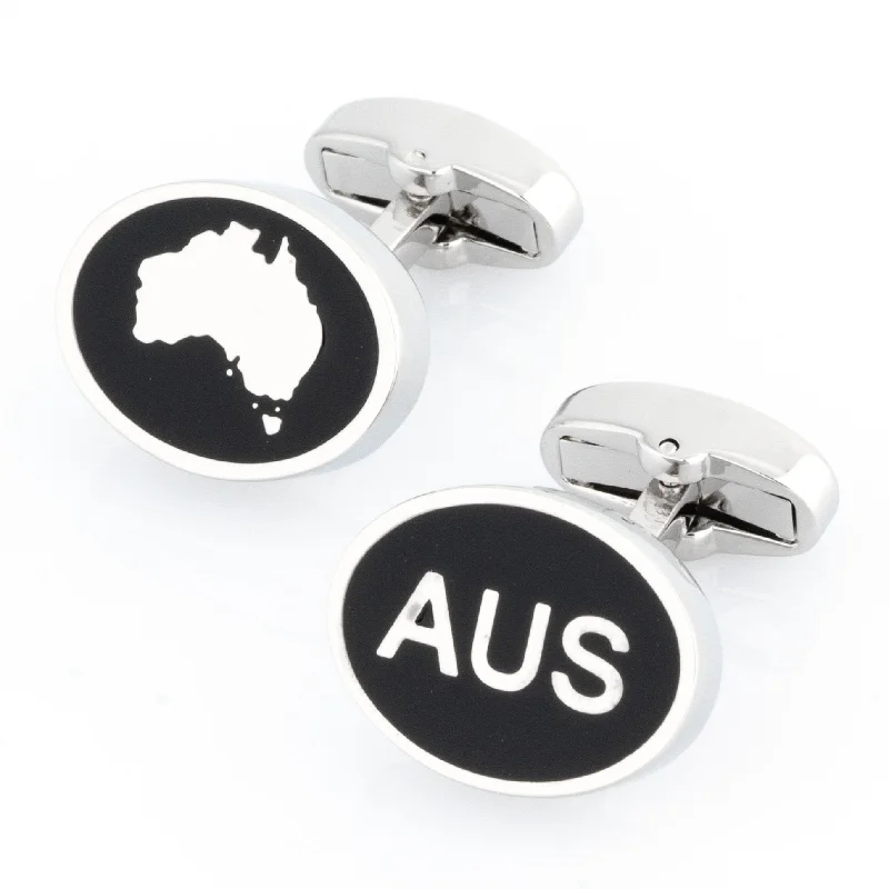 Australian Map and AUS Cufflinks