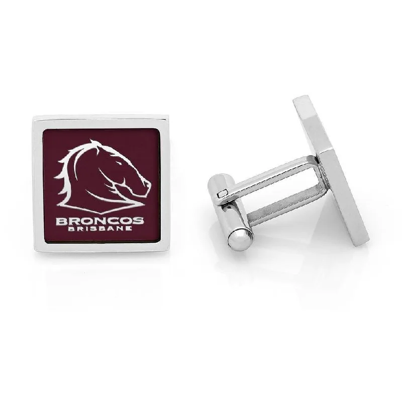 Brisbane Broncos NRL Cufflinks