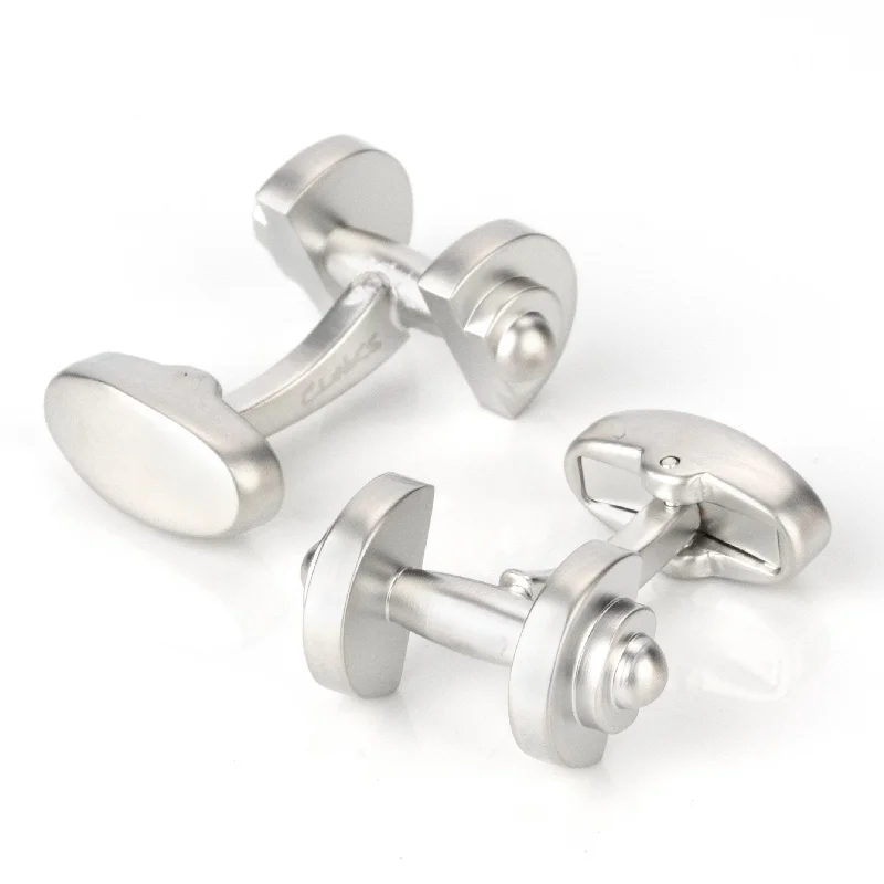 Dumbbell Weight Cufflinks