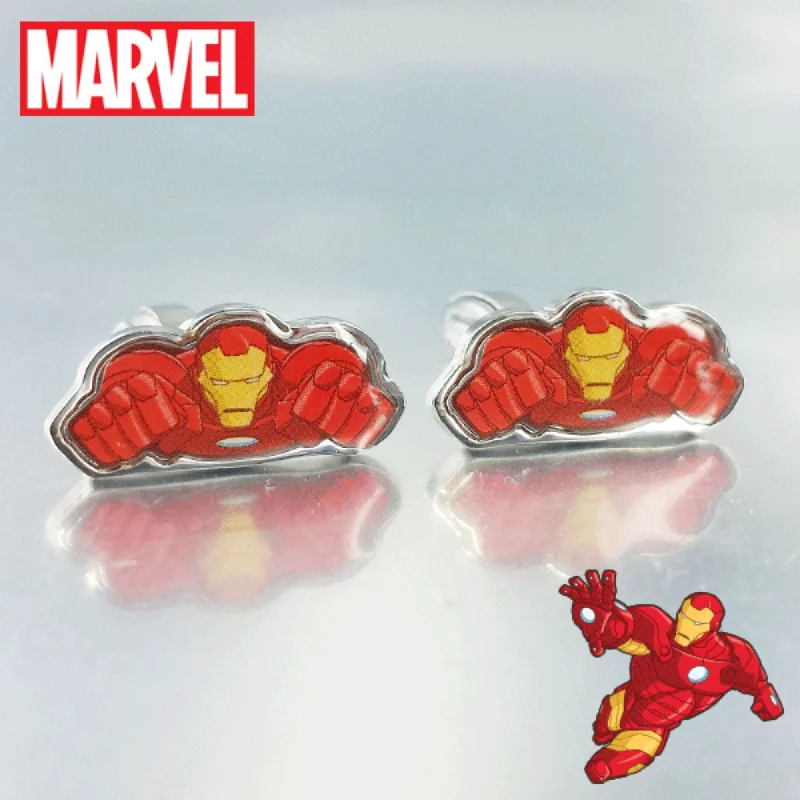 Iron Man Character Cufflinks in Colour