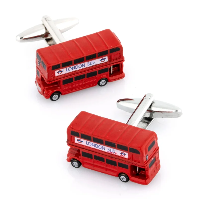 London Bus Cufflinks