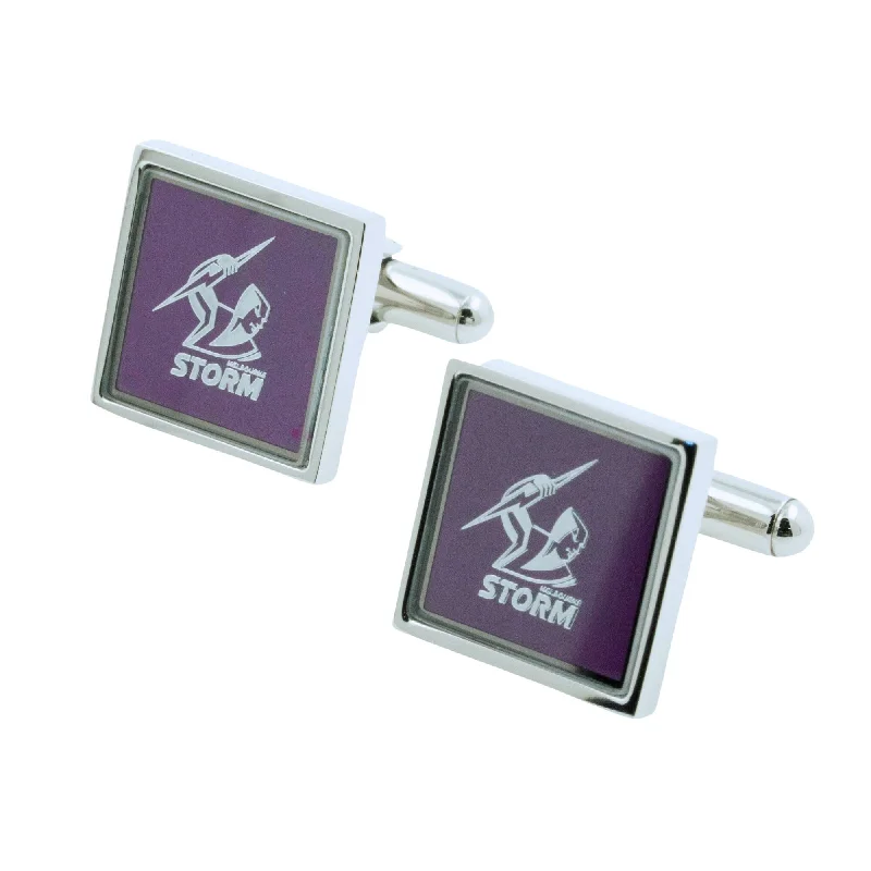 Melbourne Storm NRL Cufflinks