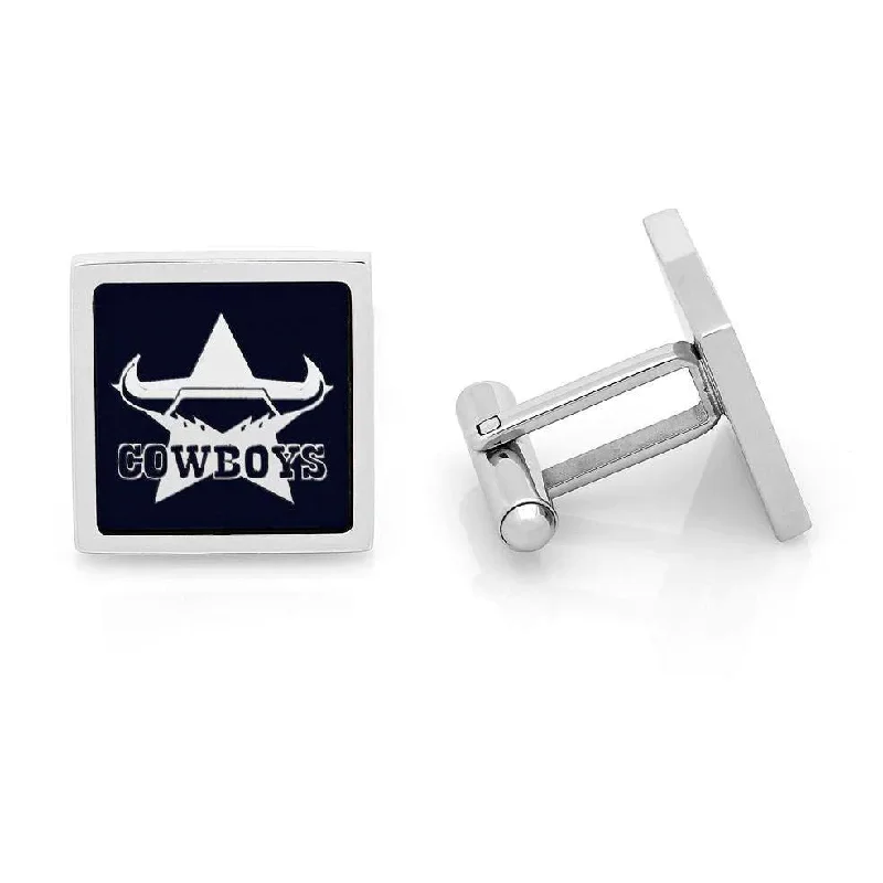 North Queensland Cowboys NRL Cufflinks