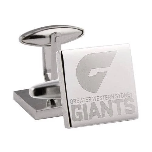 Silver Greater Western Sydney Giants Cufflinks