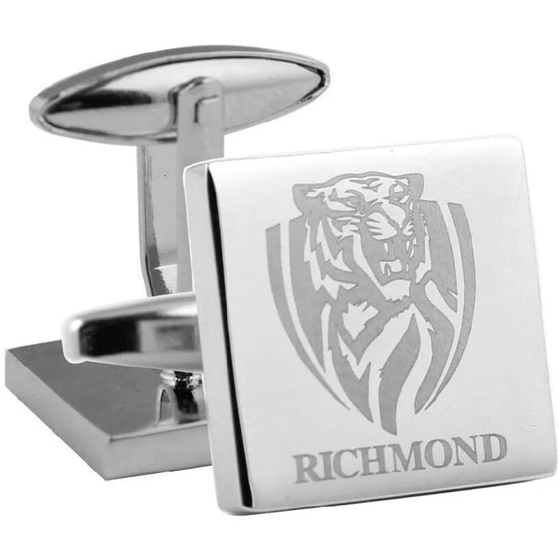 Silver Richmond FC AFL Cufflinks