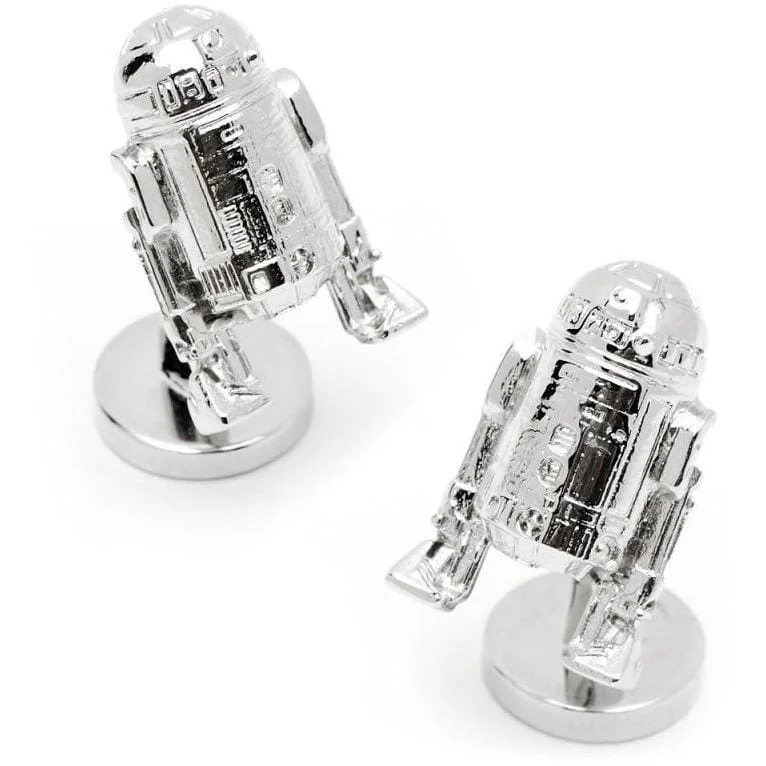 Star Wars R2D2 Palladium Cufflinks